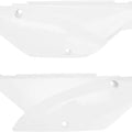 UFO Side Panels White #KA04717047 for Kawasaki KLX110L/KLX110/KLX110R/KLX110R L