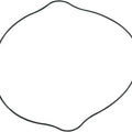 Moose Clutch Cover Gasket fits Suzuki RM125 1992-2007