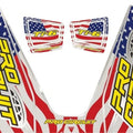 Pro Circuit Ti-6 Exhaust Decal Stars & Stripes