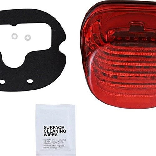 Custom Dynamics ProBeam Low Profile LED Taillight w/Bottom Window Red Pbtllpbwr