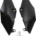UFO Side Panels for Single-Muffler Exhaust Black for Honda CRF450R/CRF450RWE