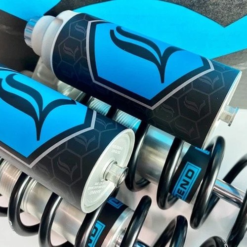 Legend REVO-ARC Reservoir Decals Teal