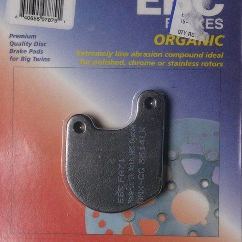 Ebc Organic Brake Pads Front #FA71 Harley Davidson