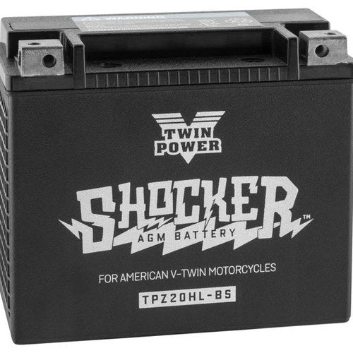 Twin Power Shocker Battery YTX20L-BS #GHDZ20HL-BS Harley Davidson
