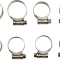 Moose Radiator Hose Clamp Kit #287058 for Yamaha YZ125 2002-2024