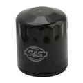 S&S Low-Restriction Oil Filter Black #31-4101A Harley Davidson