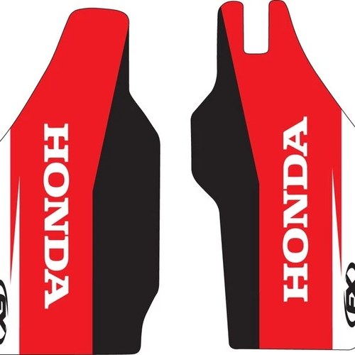 Factory Effex Lower Fork Guard Graphics Red for Honda CR80R/CRF150R/CR85R