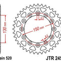 JT Steel Rear Sprocket 520 52T for Yamaha WR250F 2001-2006