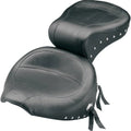 Mustang Wide Super Touring Seat Studded/Conchos #75503 Harley Davidson