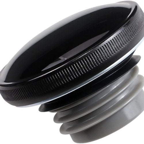 DS Screw-In Vented Gas Cap Glossy Black #212012