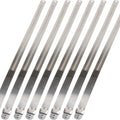 Dei Stainless Steel Exhaust Wrap Ties 1/2"x9" 8-Pack
