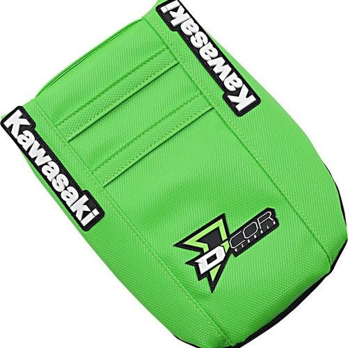 Dcor Ribbed Seat Cover Green/Green/Green for Kawasaki KX450 4-Stroke/KX250