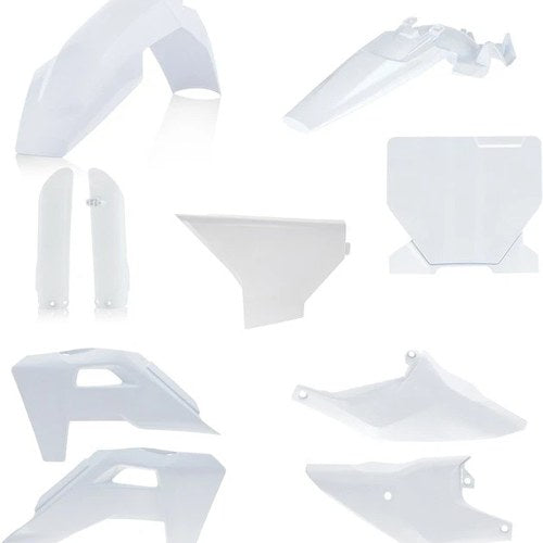 Acerbis Full Plastics Kit White #2987416811 Husqvarna TC 85 2025-2026