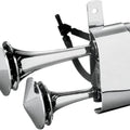 Rivco Air Horn Chrome for Harley Davidson Motorcycles