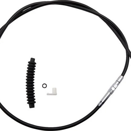 Drag Specialties Black Vinyl Clutch Cable 70-11/16" Black 211844 Harley Davidson