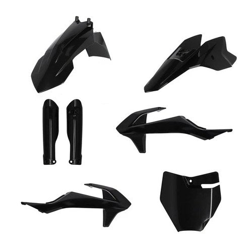 Acerbis Full Plastics Kit Black 2980580001 KTM/Gas 50 SX/MC 50/SX-E 5/MC-E 5