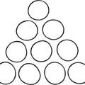 James Fork Tube Cap O-Rings 10-Pack #JGI-46508-01 Harley Davidson
