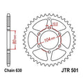 JT Steel Rear Sprocket 630 35T for Kawasaki KZ1000C Police 1000/KZ1000D Z1R