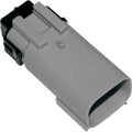 Namz Molex MX 150 Male Connector 8-Pin Gray #NM-33482-0802 Harley Davidson