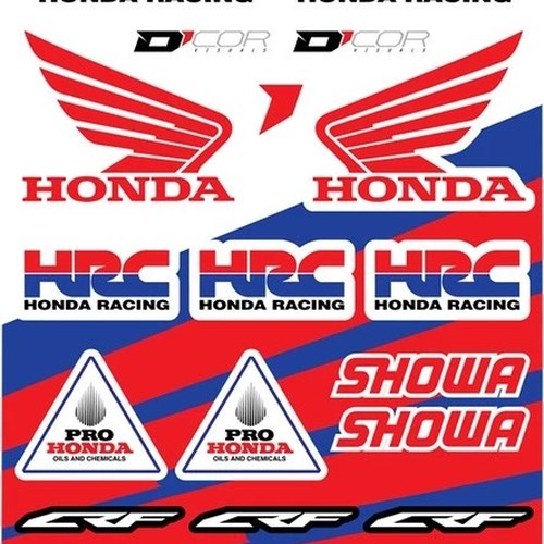 Dcor Universal Decal Sheet for Honda Hrc
