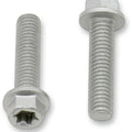 Bolt Motorcycle Hardware Torx Hex Head Flange Bolts M6 x 25mm 10-Pack