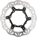GBrakes Floating Wave Brake Rotor 260mm Front Black for Honda Crf 450/CRF 250