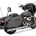 Khrome Werks 4.5" HP-Plus Klassic Tip Mufflers Chrome/Black Harley M8 Touring