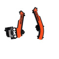 Acerbis X-Grip Frame Guards Black/Orange 2979615229 KTM/Husqvarna/Gas Minis