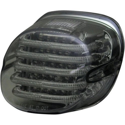 Custom Dynamics ProBEAM Low-Profile LED Taillight with Top Tag Smoke PB-TL-LPW-S