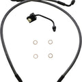 Magnum Designer Series DOT ABS Lower Front Brake Line Karbon Fiber #AS77006