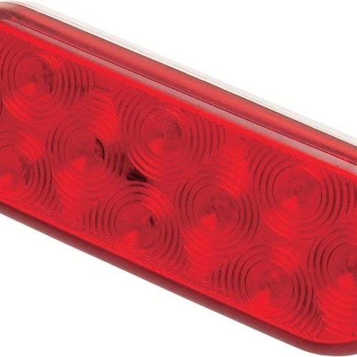 Bluhm Enterprises Oval Trailer Light Oval 6" Red