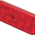 Bluhm Enterprises Oval Trailer Light Oval 6" Red