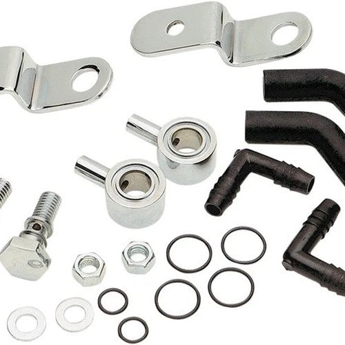 Mikuni Crankcase Breather Kit for Harley Twin Cam with HSR42/HSR45