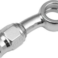 Goodridge Angled Banjo 30 Degree Side Bend Chrome 3/8"