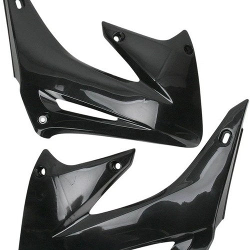 Acerbis Radiator Shrouds Black #2043590001 Honda CR125R/CR250R 2002-2007