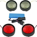 Custom Dynamics ProBEAM Bullet Bezel Turn Signal Inserts Black #PS-SS-BB-B