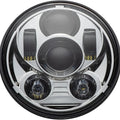 Custom Dynamics 5.75" LED Headlamp Chrome #CD-575-C Harley Davidson