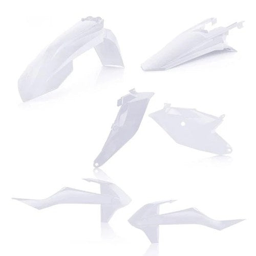 Acerbis Plastics Kit 20 White #2686016811 KTM 85 SX 17/14/85 SX 19/16 2020