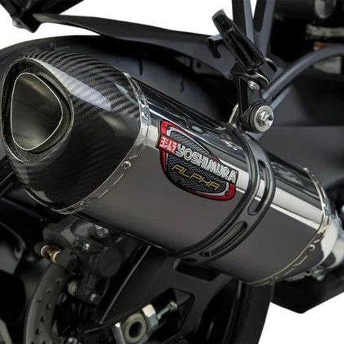 Yoshimura Signature Series Alpha Slip-On Muffler #11600EM520 for Suzuki