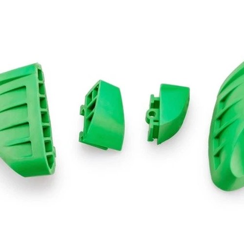Puig Replacement Rubber Inserts for Puig Pro 2.0 Frame Sliders Green
