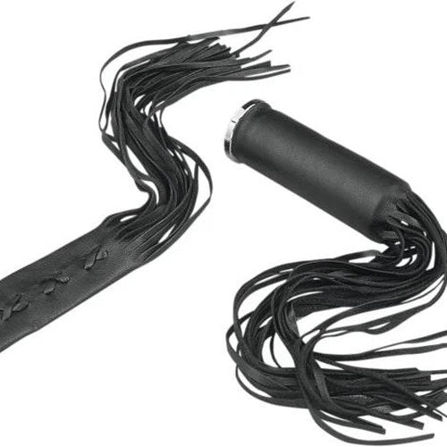 DS Fringed Grip Leather Covers for Rubber Grips