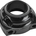 HardDrive Billet Throttle Clamp Double Cable Snap-In Type Black