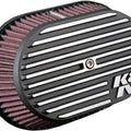 K&N Street Metal Side Draft Air Intake System Black #RK-3952 Harley Davidson