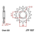 JT Front Sprocket 525 15T #JTF1537.15 for Kawasaki Z1000/Versys 1000