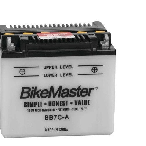BikeMaster Battery BB7C-A #781099 fits Yamaha XC125 Riva 125 1985-2001