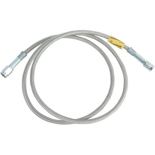 Goodridge DOT Universal Brake Line 25" Clear Coat w/Chrome Ends