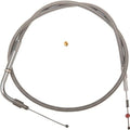 Barnett Push Idle Cable Stainless Braided #112739 Harley Davidson