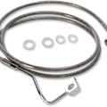 DS Extended Front Upper Brake Line Kit Stainless ABS Only +6" Oversize #1113773