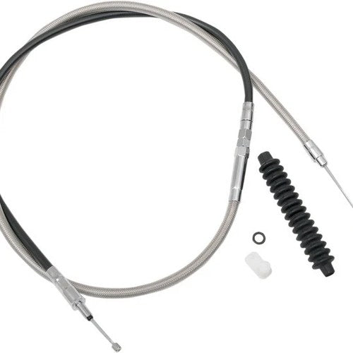 Drag Specialties Braided Clutch Cable Standard #38617-95 Harley Davidson Softail