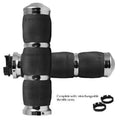 Air Cushioned Grips for Metric Motorcycles Chrome #MT-AIR-90-CH